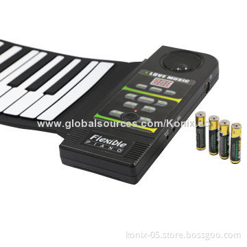 The newest silicon keyboard roll up piano for hot sell
